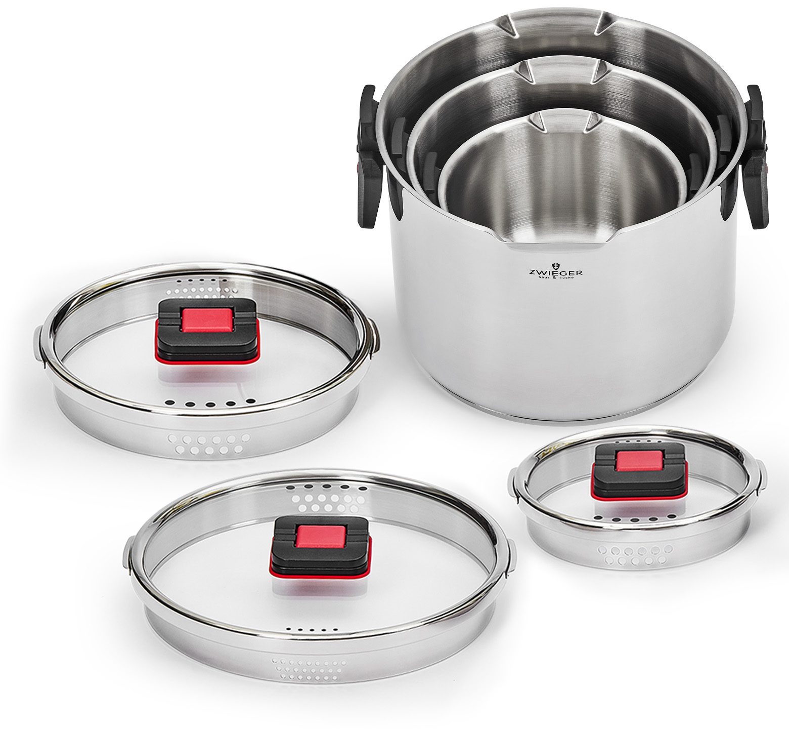 Zestaw garnków 6 el. Kompact PRO Zwieger