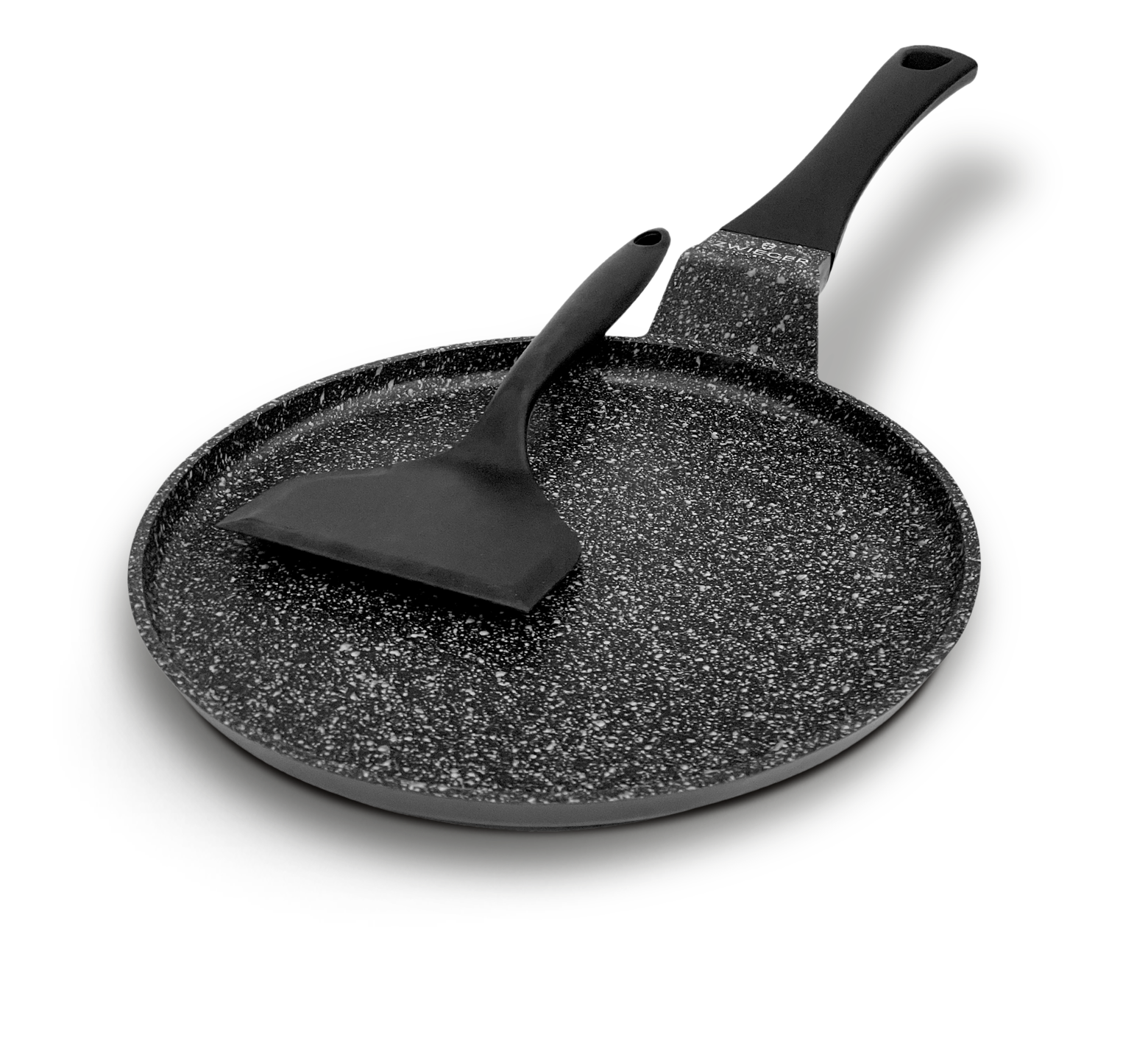Patelnia do naleśników 26 cm z łopatką Black Stone Zwieger