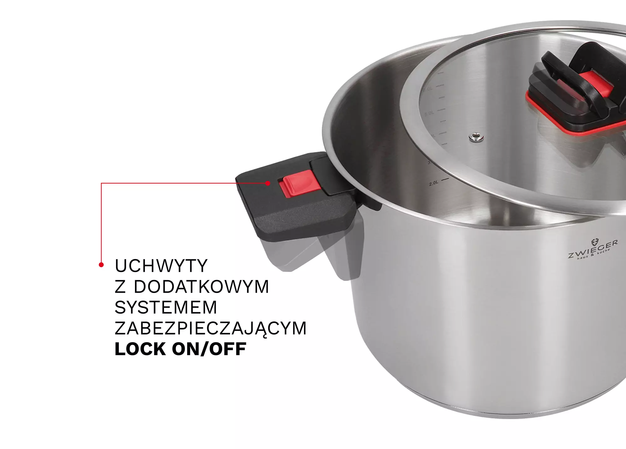 Uchwyty do garnka Zwieger Kompact - 2 szt