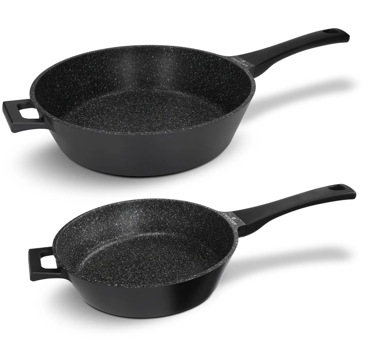 Zestaw patelni głębokich 2 el. Black Stone Zwieger