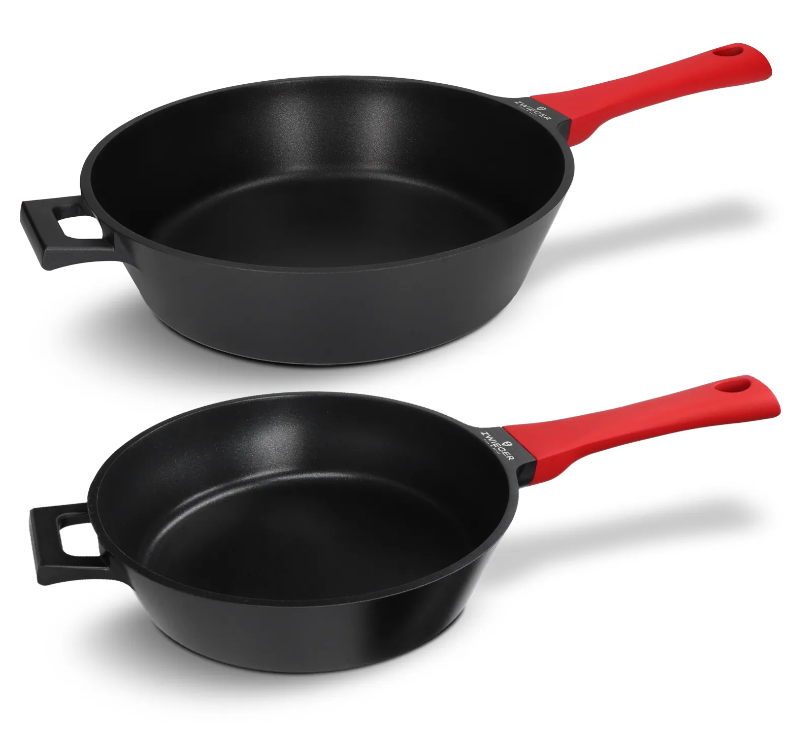 Zestaw patelni głębokich 2 el. Obsidian Zwieger