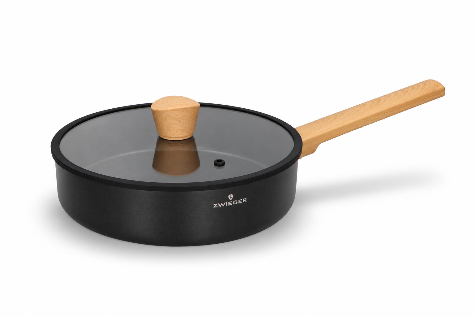 Patelnia głęboka 24 cm z pokrywką Norven Zwieger