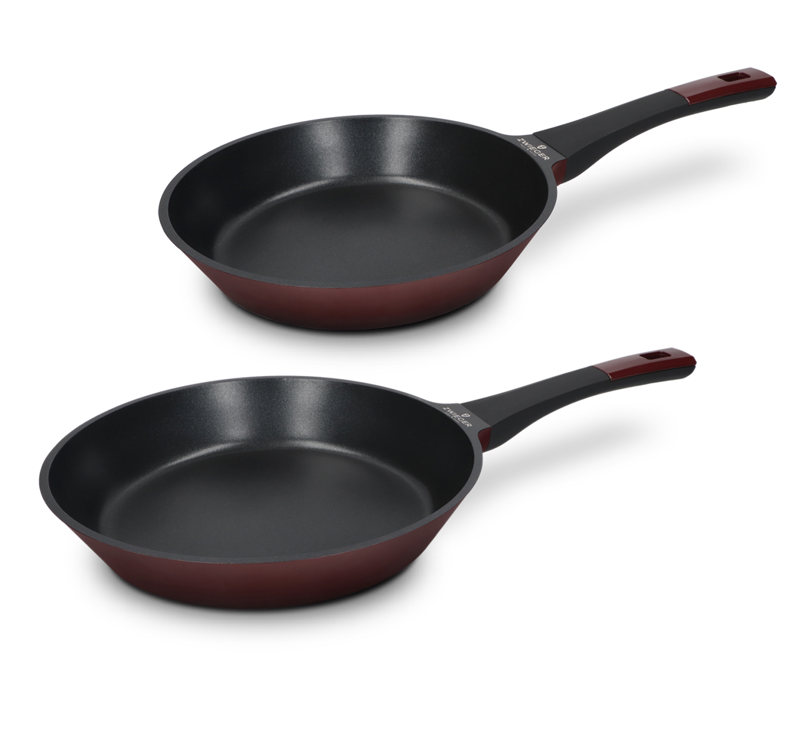 Zestaw patelni 2 el. Ombre Burgund Zwieger