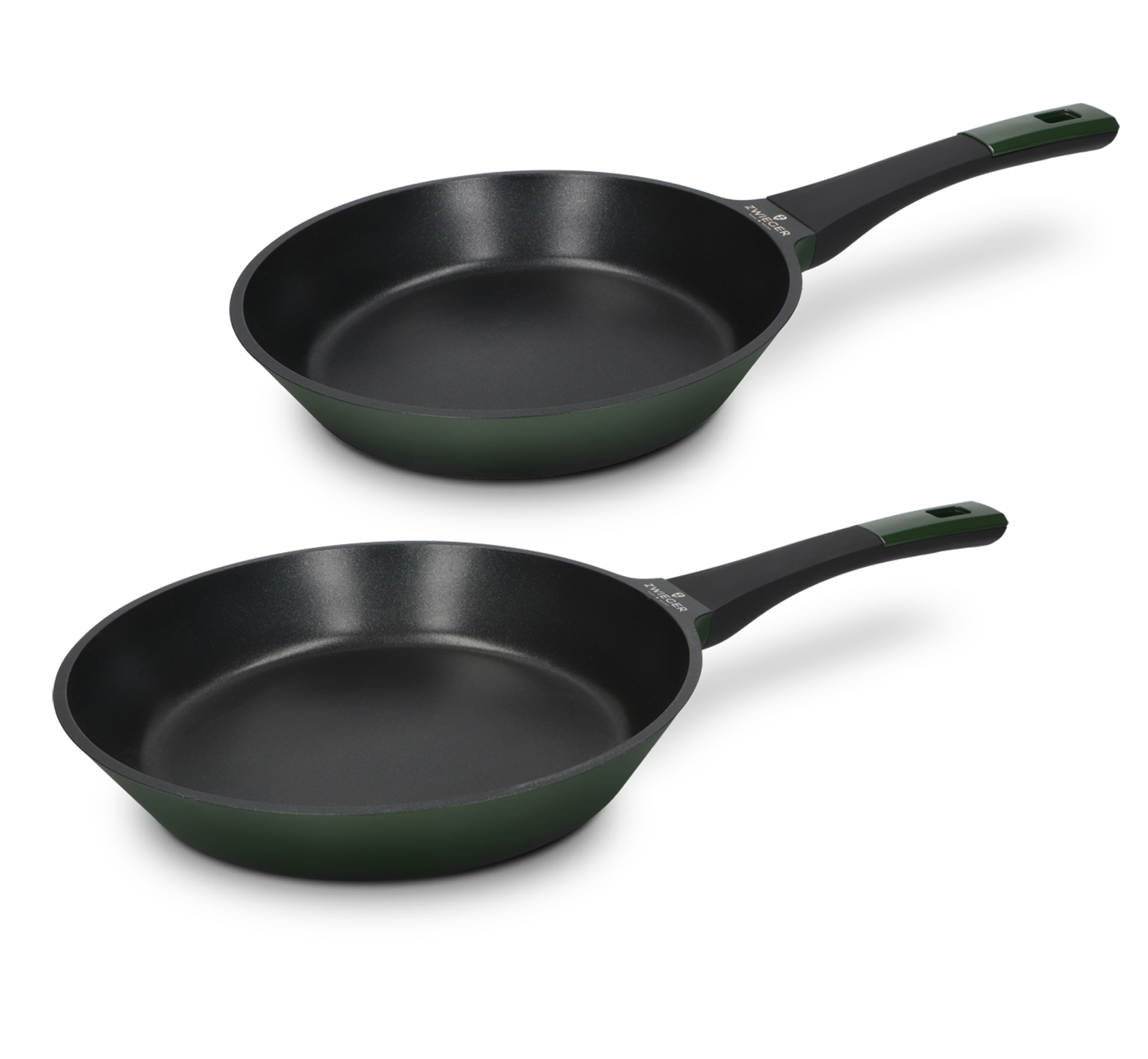 Zestaw patelni 2 el. Ombre Green Zwieger