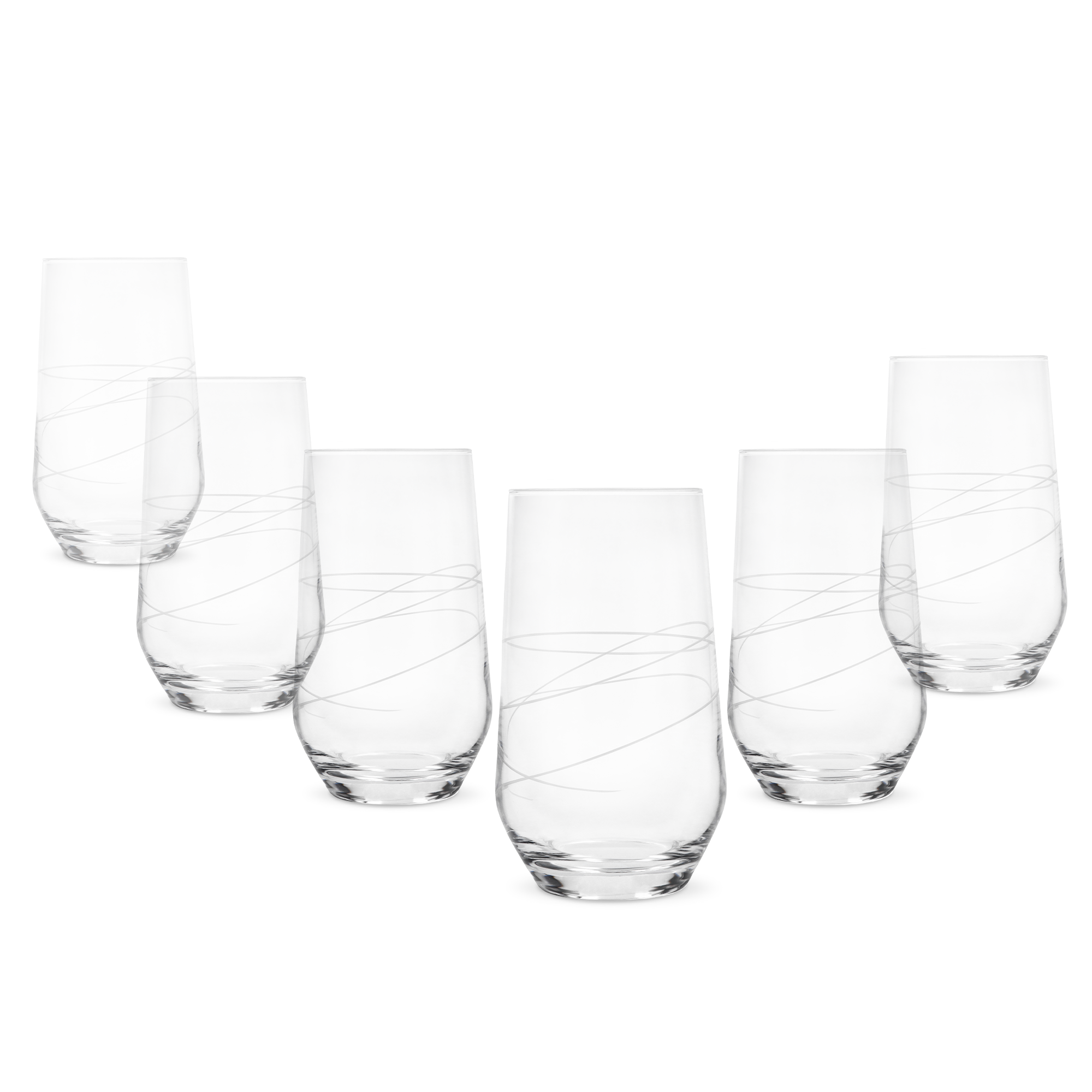 Szklanki wysokie 6 szt. Spiral Zwieger