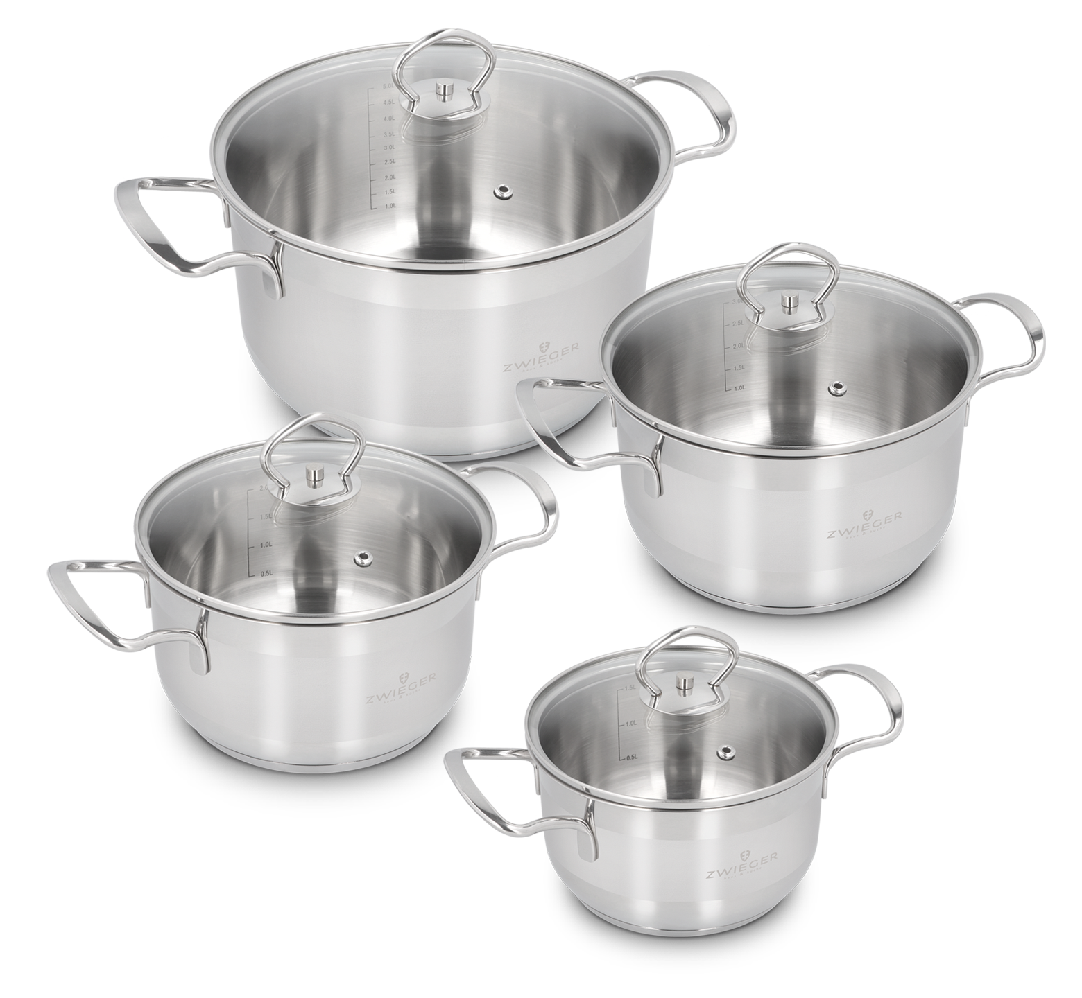 Zestaw garnków 8 el. Rocca Zwieger