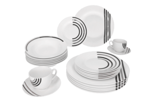 Porcelana - zestaw obiadowo-kawowy 30 el. Factor Zwieger