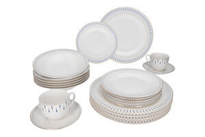 Porcelana - zestaw obiadowo-kawowy 30 el. Majestic Zwieger