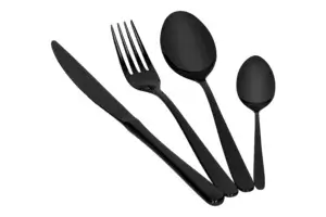 Zestaw sztućców 24 el. Vesper Black Zwieger