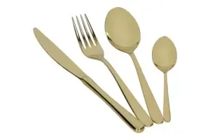 Zestaw sztućców 24 el. Vesper Gold Zwieger